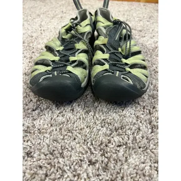 Keen Whisper Sport Sandals Hiking Outdoor Women's 9.5 Waterproof Green Washable - Picture 5 of 8